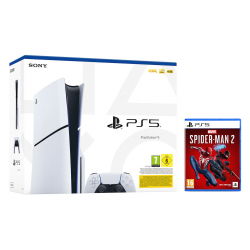 PS5 Slim Console 1TB + Marvel's Spider-Man 2